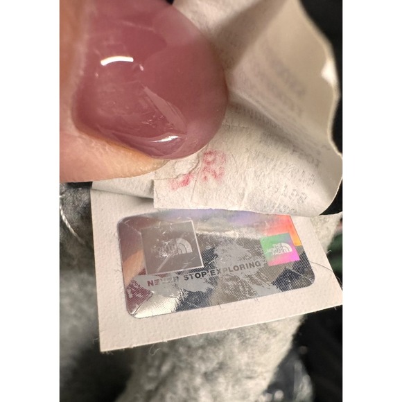 The North Face Women's Fleece Pullover Hoodie Toggle Neck Gray L - Picture 12 of 12